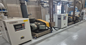 GMP 공장 고효율 터보블로워 전환